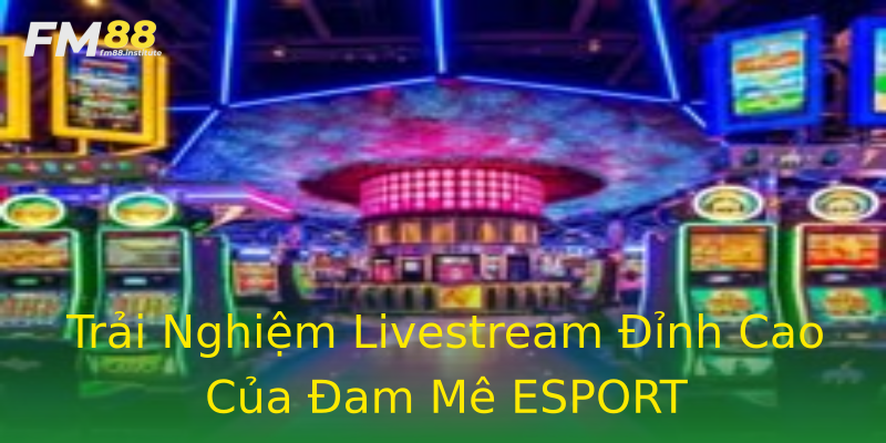 Trải Nghiệm Livestream Đỉnh Cao Của Đam Mê ESPORT Trải Nghiệm Livestream Đỉnh Cao Của Đam Mê ESPORT